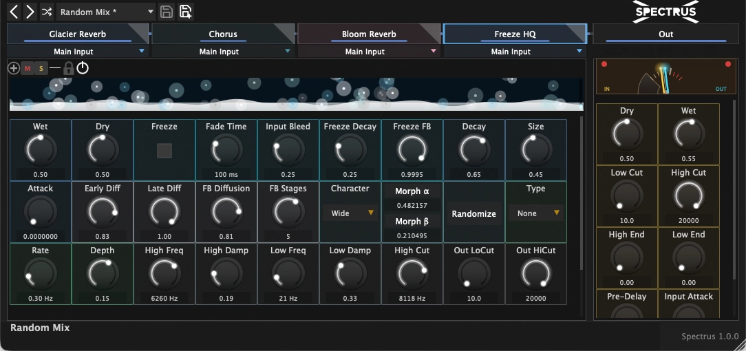 Spectrus plugin screenshot