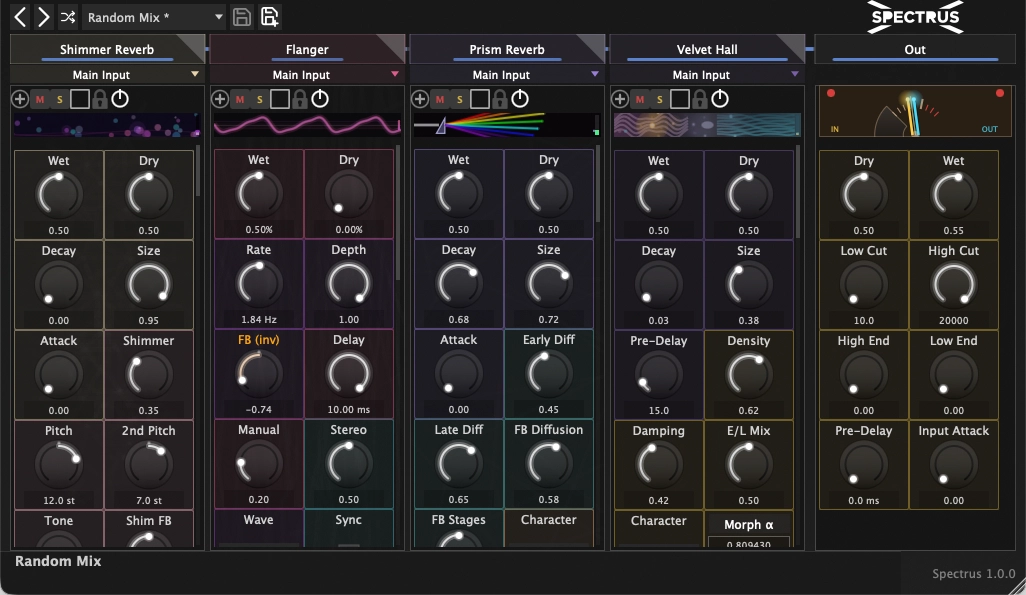 Spectrus plugin screenshot
