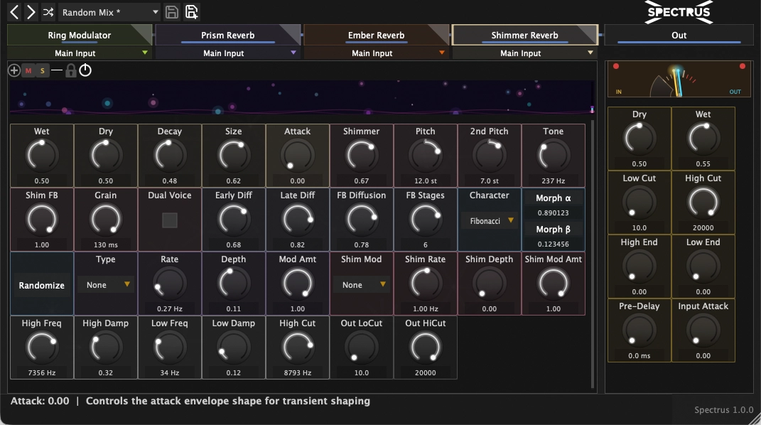 Spectrus plugin screenshot